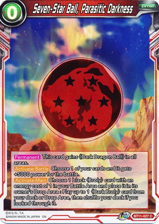 Seven-Star Ball, Parasitic Darkness (BT11-027) [Vermilion Bloodline 2nd Edition] 