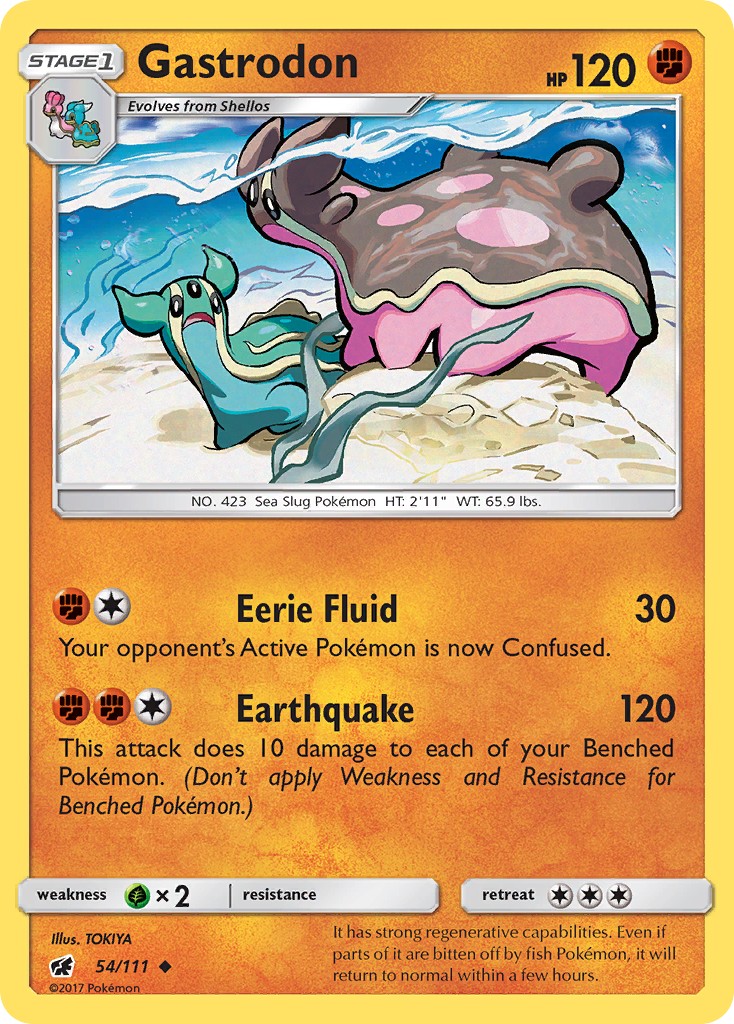 Gastrodon (54/111) [Sun &amp; Moon: Crimson Invasion] 