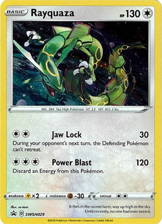 Rayquaza (SWSH029) [Sword &amp; Shield: Black Star Promos] 