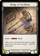 Sledge of Anvilheim [U-CRU024] (Crucible of War Unlimited) Unlimited Rainbow Foil 