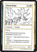Stone Drake [Mystery Booster 2 Playtest Cards] 