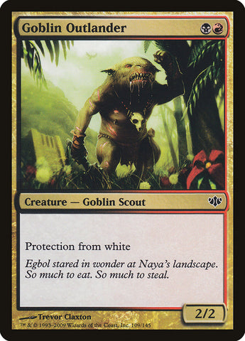 Goblin Outlander [Conflux] 