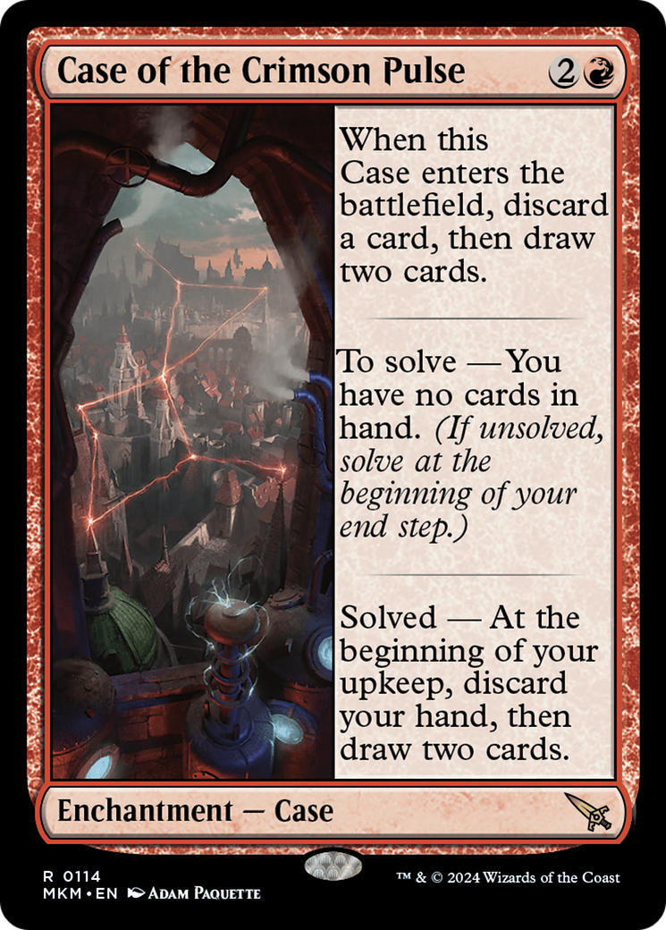 Case of the Crimson Pulse [Murders at Karlov Manor] 