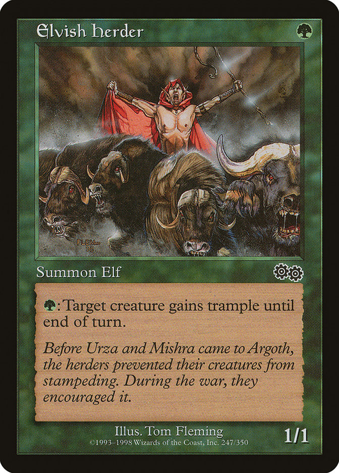Elvish Herder [Urza's Saga] 