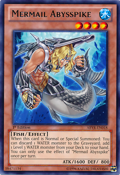 Mermail Abysspike [ABYR-EN018] Rare 