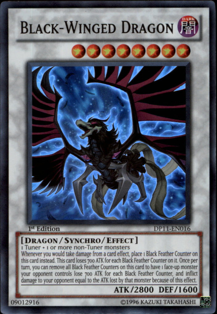 Black-Winged Dragon [DP11-EN016] Super Rare 