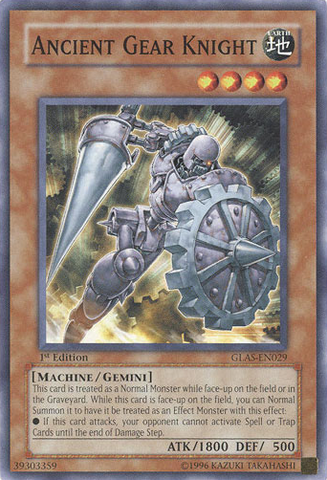 Ancient Gear Knight [GLAS-EN029] Common 