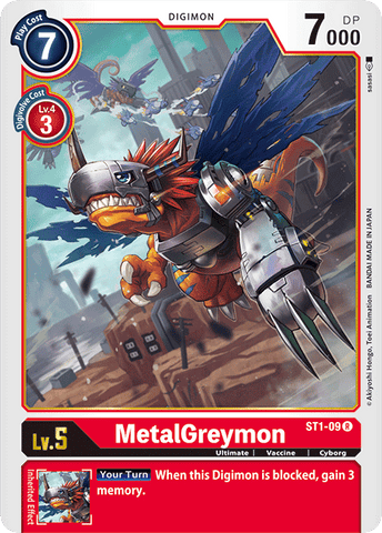 MetalGreymon [ST1-09] [Starter Deck: Gaia Red] 