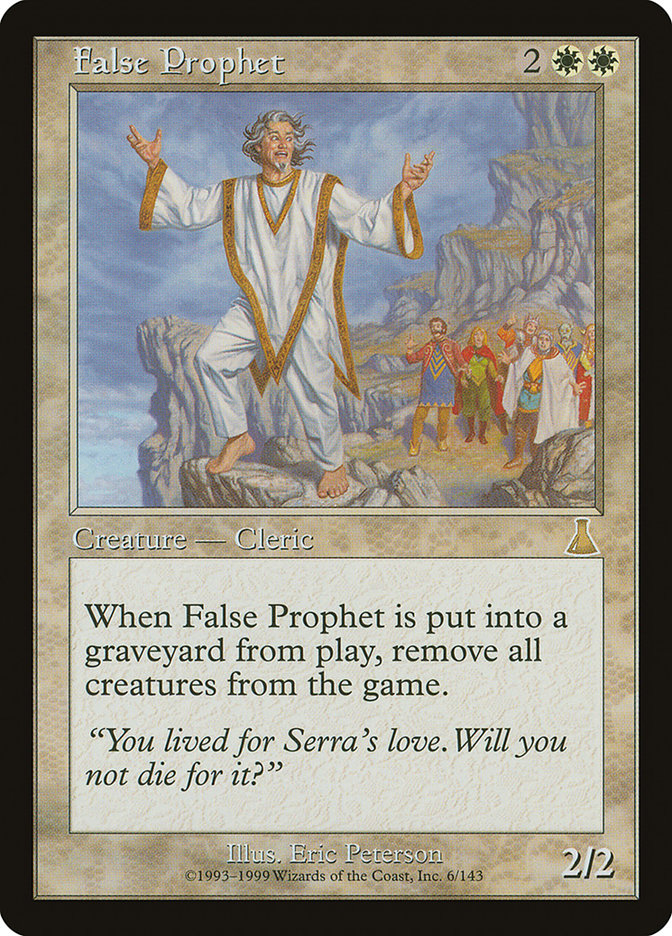 False Prophet [Urza's Destiny] 