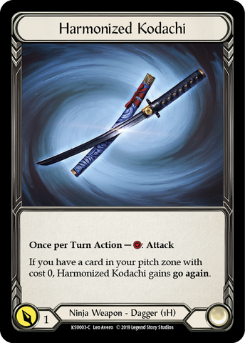 Harmonized Kodachi [KSU003-C] (Katsu Hero Deck) 1st Edition Normal 