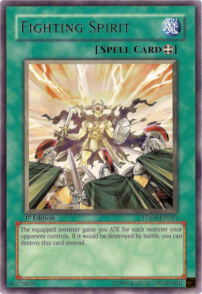 Fighting Spirit [TDGS-EN045] Rare 