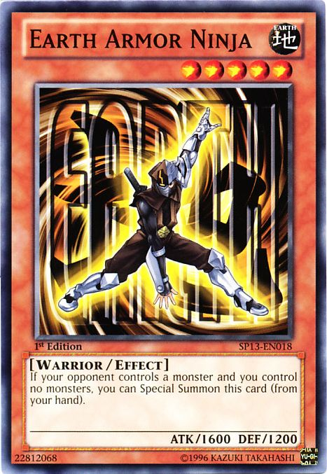 Earth Armor Ninja [SP13-EN018] Common 