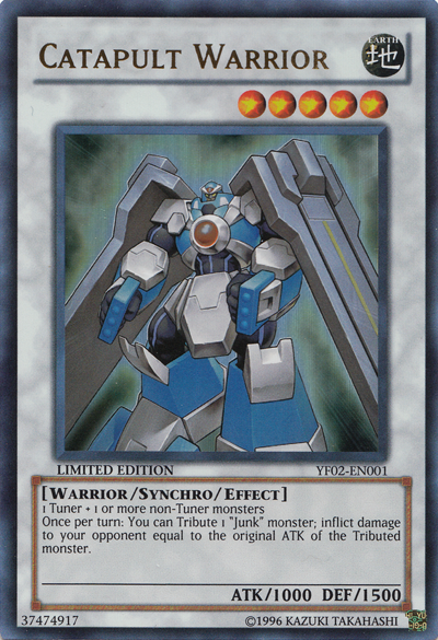 Catapult Warrior [YF02-EN001] Ultra Rare 