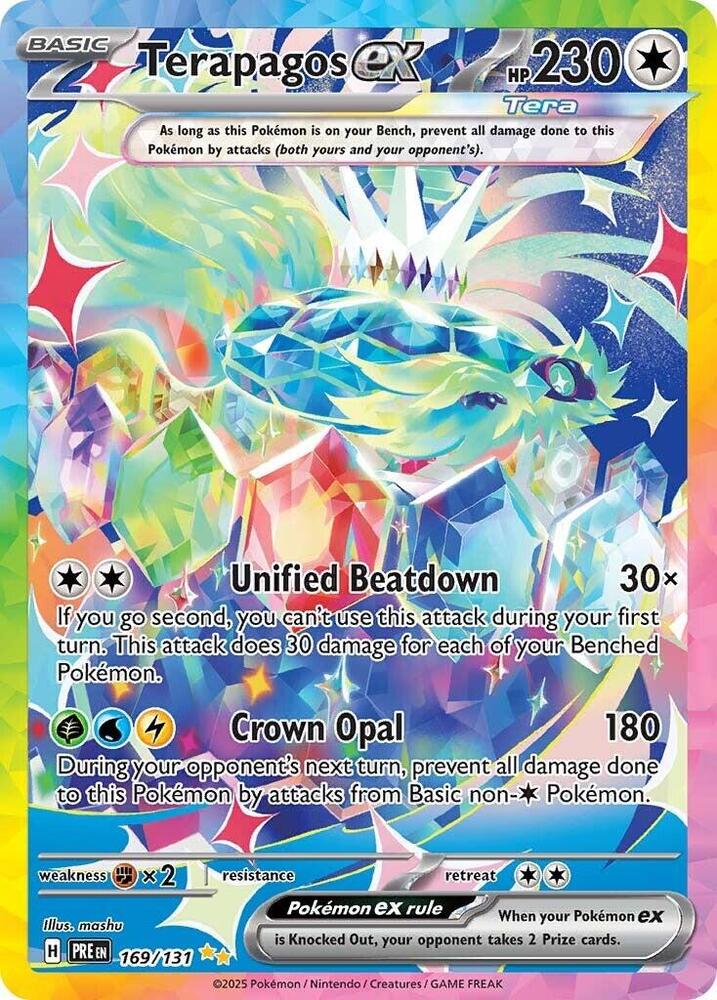 Terapagos ex (169/131) [Scarlet &amp; Violet: Prismatic Evolutions] 