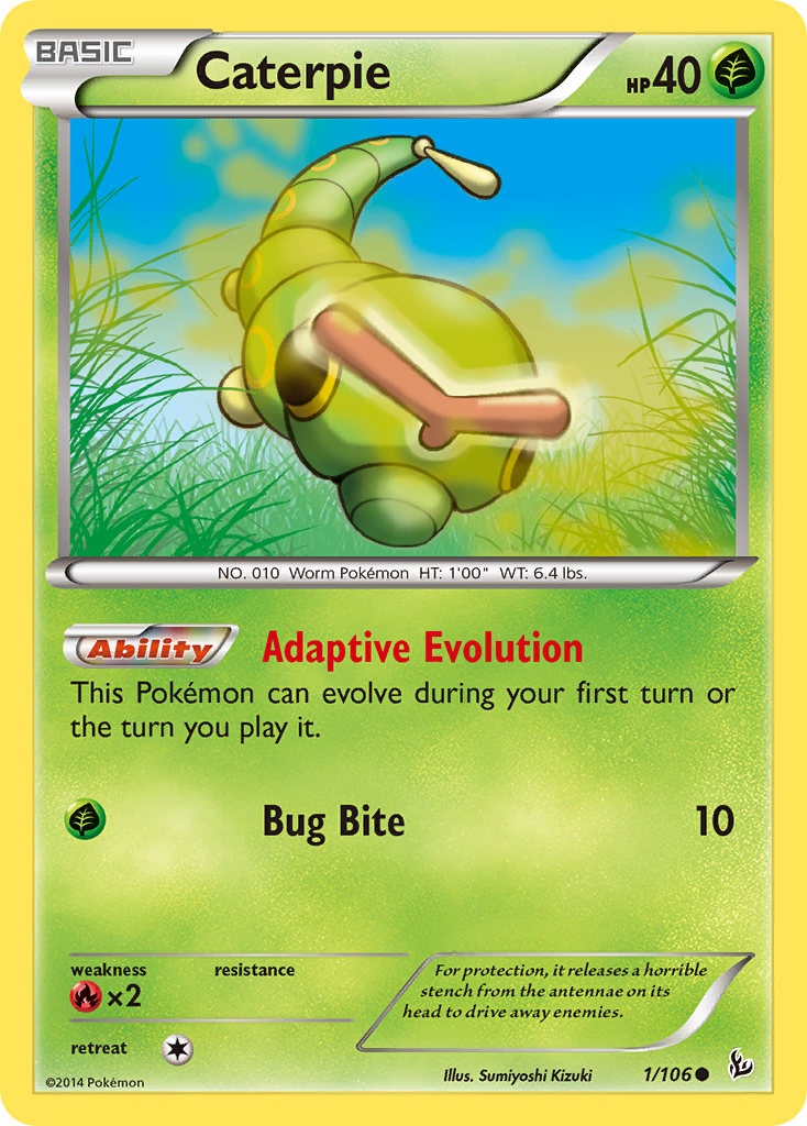 Caterpie (1/106) [XY: Flashfire] 