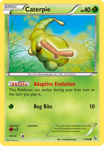 Caterpie (1/106) [XY: Flashfire] 