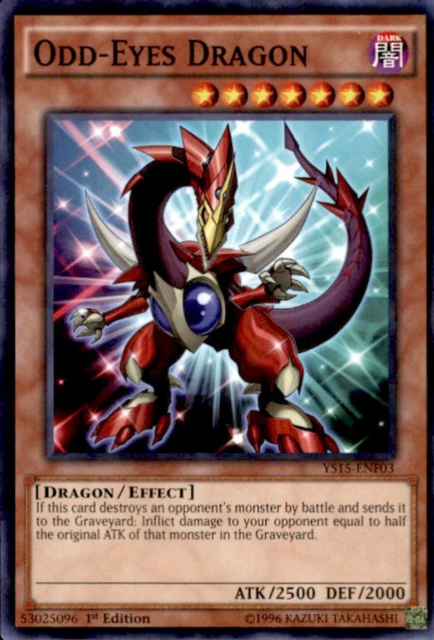 Odd-Eyes Dragon [YS15-ENF03] Shatterfoil Rare 