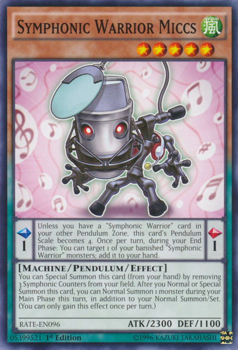 Symphonic Warrior Miccs [RATE-EN096] Common 