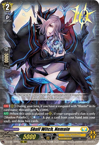 Skull Witch, Nemain (D-BT05/006EN) [Triumphant Return of the Brave Heroes]