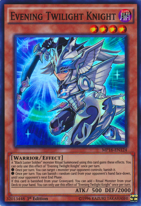 Evening Twilight Knight [MP16-EN124] Super Rare 