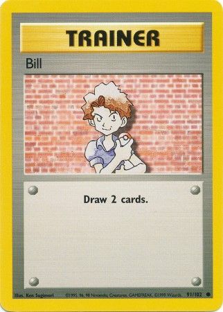 Bill (91/102) [Base Set Unlimited] 