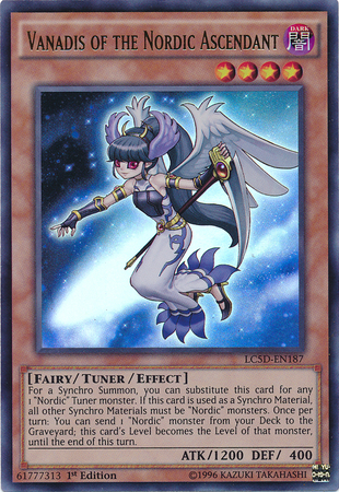 Vanadis of the Nordic Ascendant [LC5D-EN187] Ultra Rare 