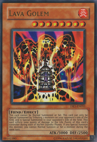 Lava Golem [DR1-EN051] Ultra Rare 