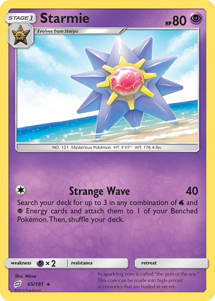 Starmie (65/181) [Sun &amp; Moon: Team Up] 