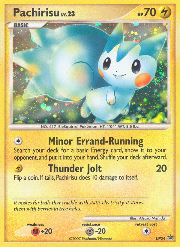 Pachirisu (DP04) [Diamond &amp; Pearl: Black Star Promos] 
