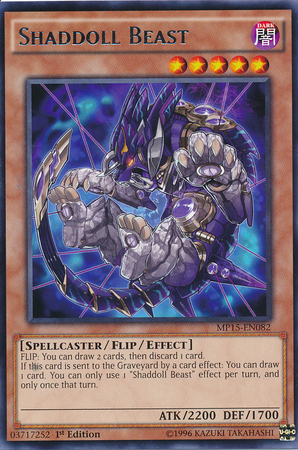Shaddoll Beast [MP15-EN082] Rare 