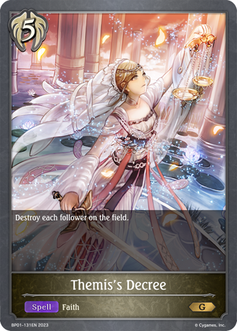Themis's Decree (BP01-131EN) [Advent of Genesis] 