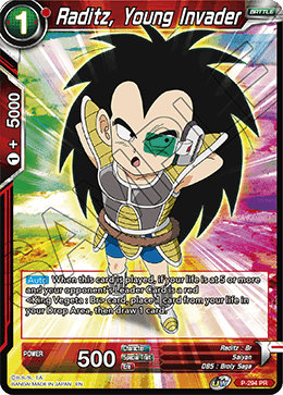 Raditz, Young Invader (P-294) [Tournament Promotion Cards] 