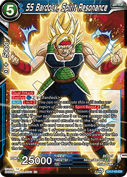 SS Bardock, Spirit Resonance (EX17-03) [Saiyan Booster] 