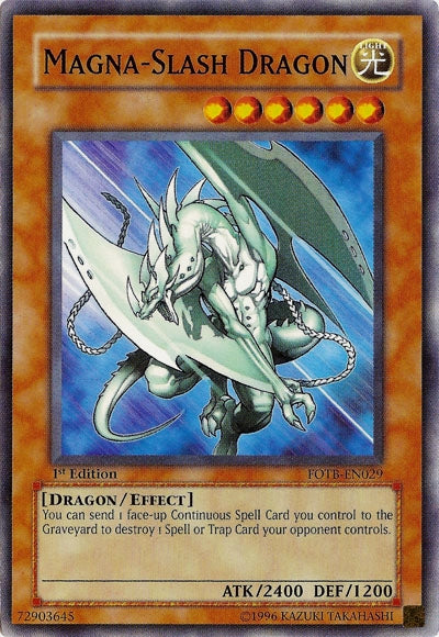 Magna-Slash Dragon [FOTB-EN029] Common 