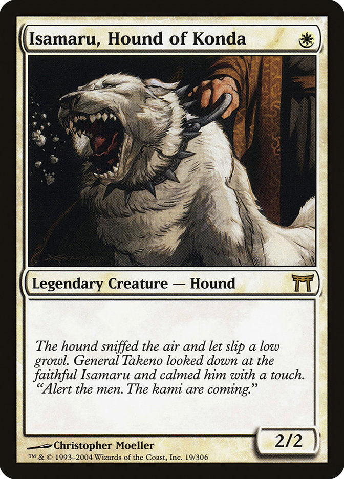 Isamaru, Hound of Konda [Champions of Kamigawa] 