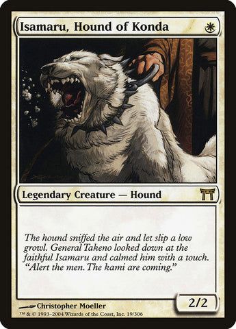 Isamaru, Hound of Konda [Champions of Kamigawa] 