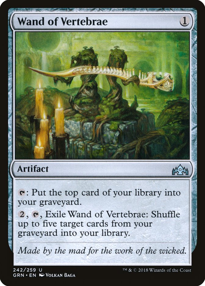 Wand of Vertebrae [Guilds of Ravnica] 
