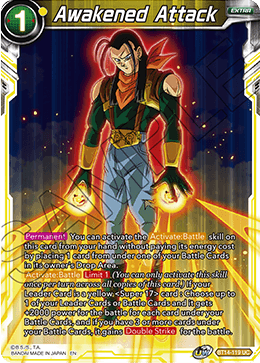 Awakened Attack (BT14-119) [Cross Spirits] 