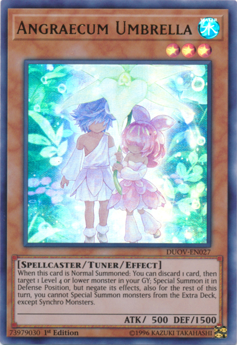 Angraecum Umbrella [DUOV-EN027] Ultra Rare 