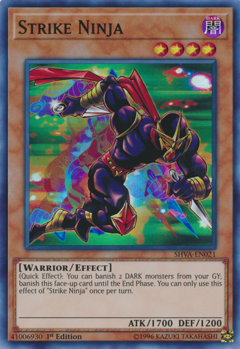 Strike Ninja [SHVA-EN021] Super Rare 