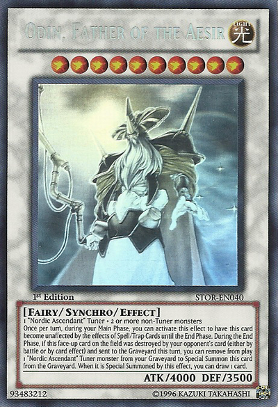 Odin, Father of the Aesir [STOR-EN040] Ghost Rare 