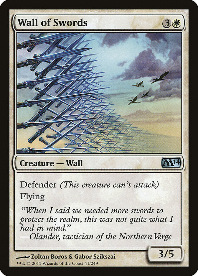 Wall of Swords [Magic 2014] 