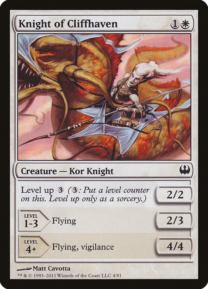 Knight of Cliffhaven [Duel Decks: Knights vs. Dragons] 