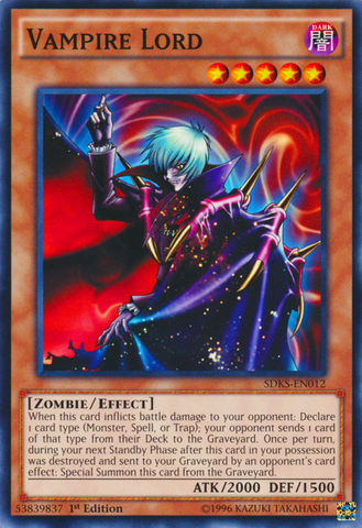 Vampire Lord [SDKS-EN012] Common 