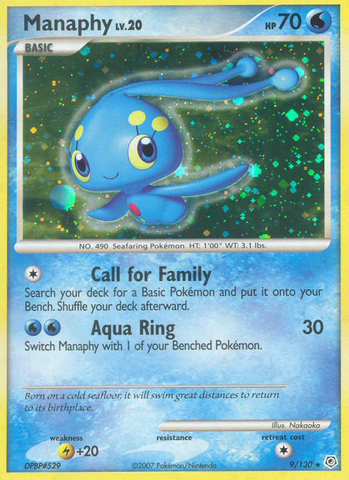 Manaphy (9/130) [Diamond &amp; Pearl: Base Set] 