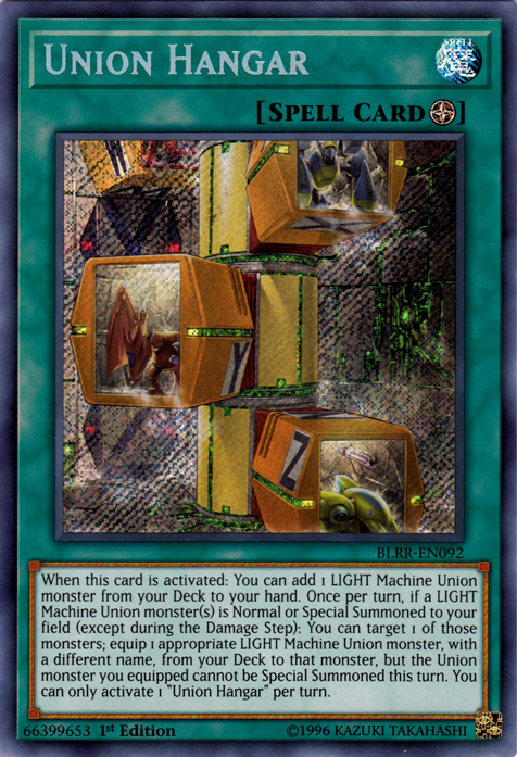 Union Hangar [BLRR-EN092] Secret Rare 