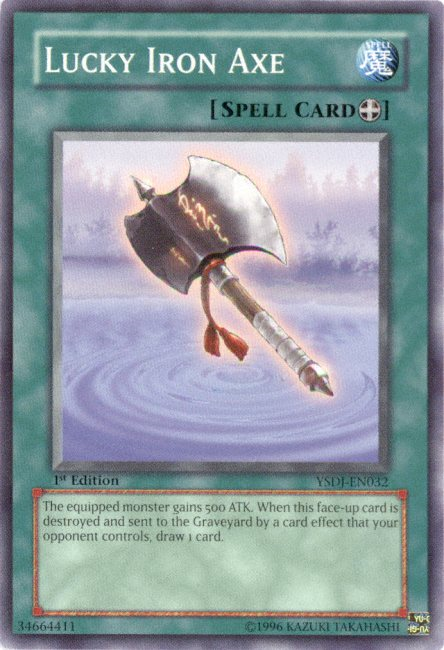 Lucky Iron Ax [YSDJ-EN032] Common 