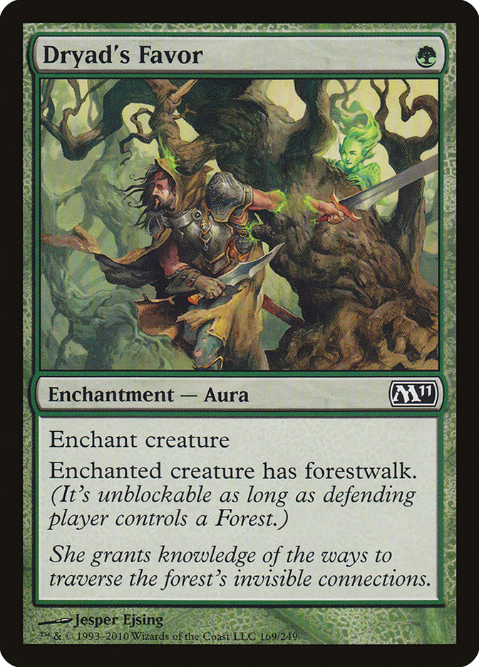 Dryad's Favor [Magic 2011] 