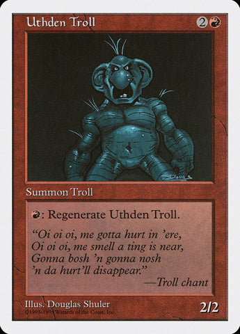 Uthden Troll [Anthologies] 