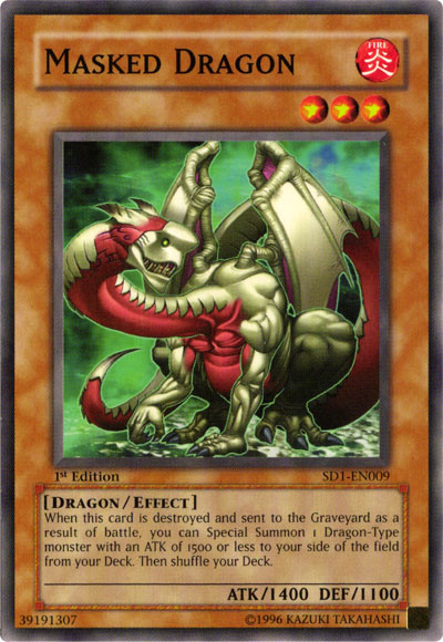 Masked Dragon [SD1-EN009] Common 